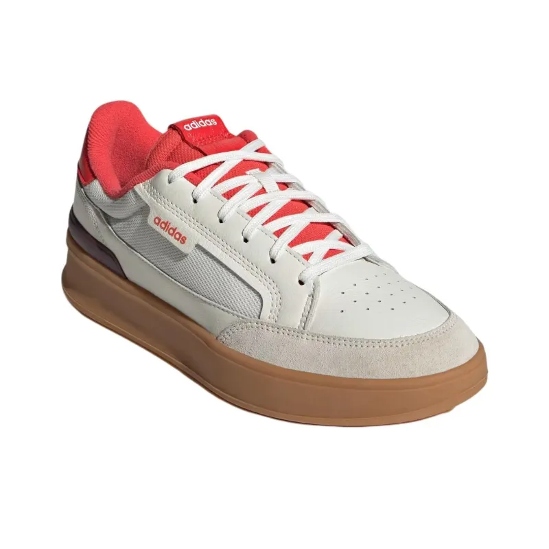 Adidas Aspyre Anti Slip Wear Resistant Low Top Skateboard Shoes Men's White-2