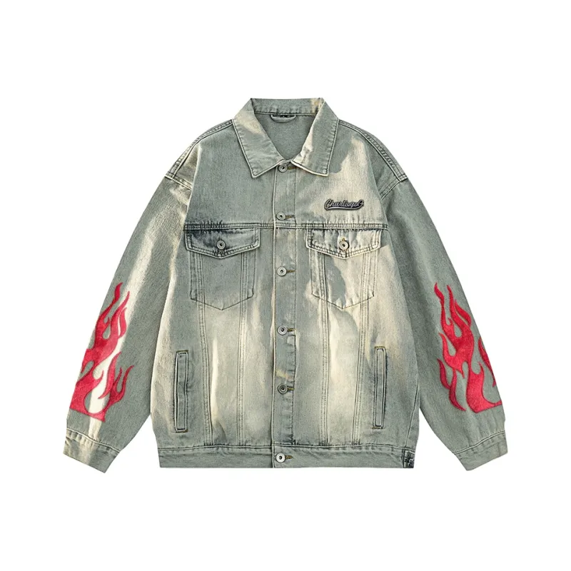 CHARLIE GOLF Denim Jacket Unisex-8