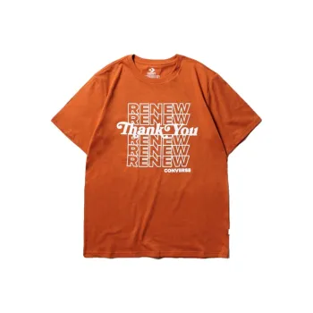 Converse T-Shirts Men Orange