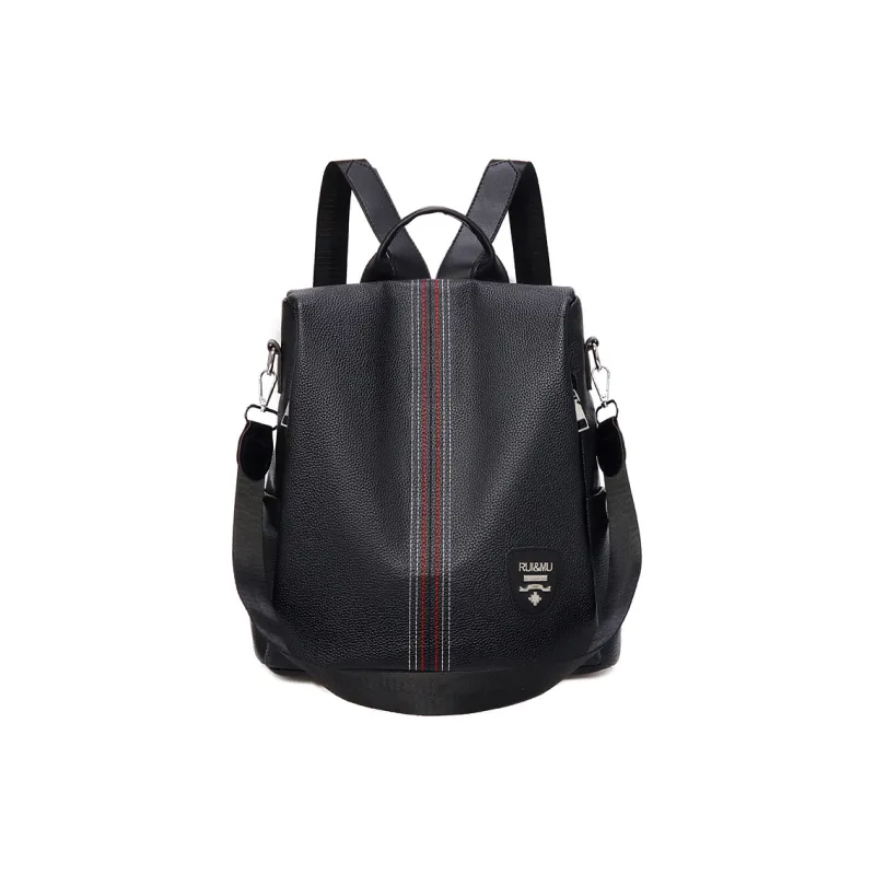 SURELAPTOP Oxford Backpack Unisex Apricot Almond/Black-5