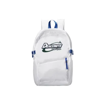 DRACONITE Polyester Backpack For Students Regular Unisex White
