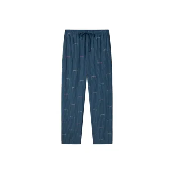 Shuya Pajama Pants Men's Royal Blue