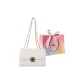 White without Charm-Shopping Bag