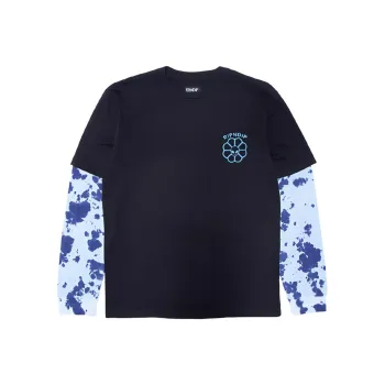 RIPNDIP Drop Shoulder Sleeve T-Shirt Men's Black & Blue