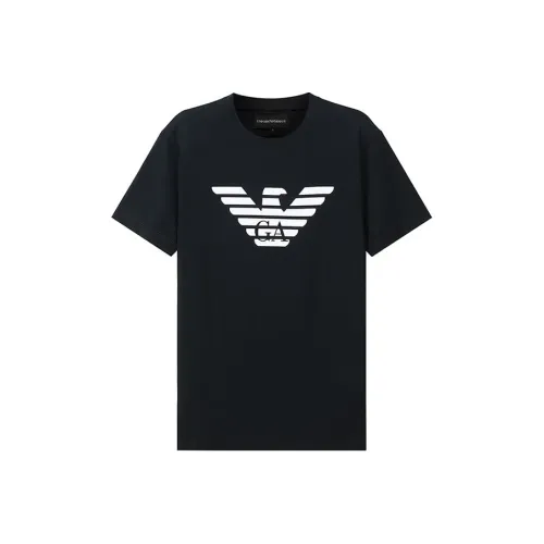 EMPORIO ARMANI Pima jersey T shirt With Logo Print