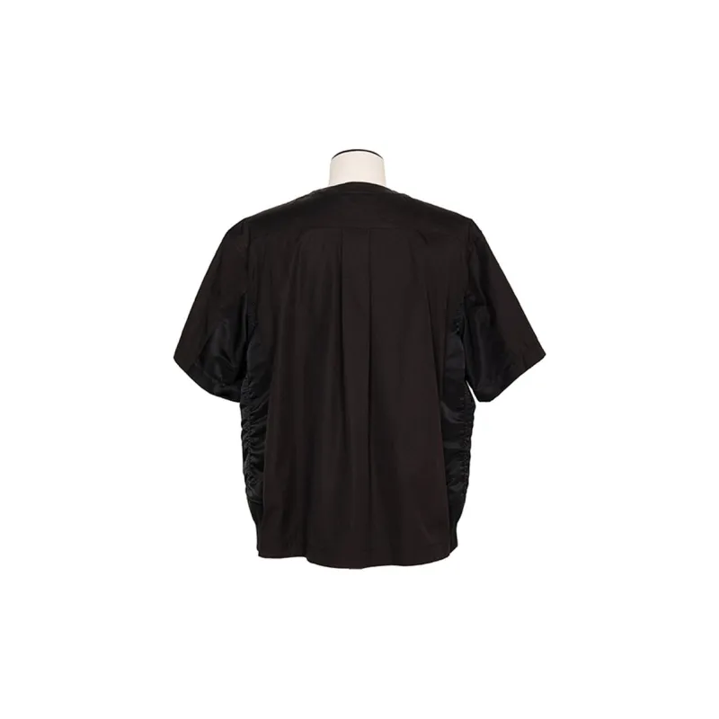 Sacai Short Sleeved Crewneck T Shirt-1