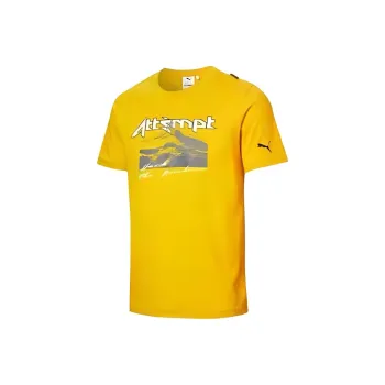 Attempt X PUMA T Shirts Unisex Gold