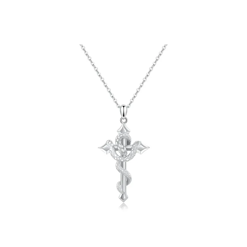 Hurry That Year S925 Silver Necklaces Men's-0