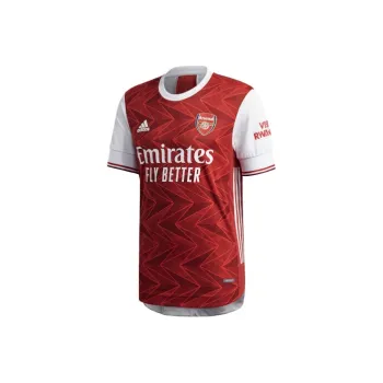 Adidas Arsenal T Shirts Men Dark Reddish Purple/White