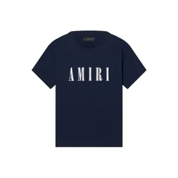 AMIRI T Shirts Unisex Dark Blue