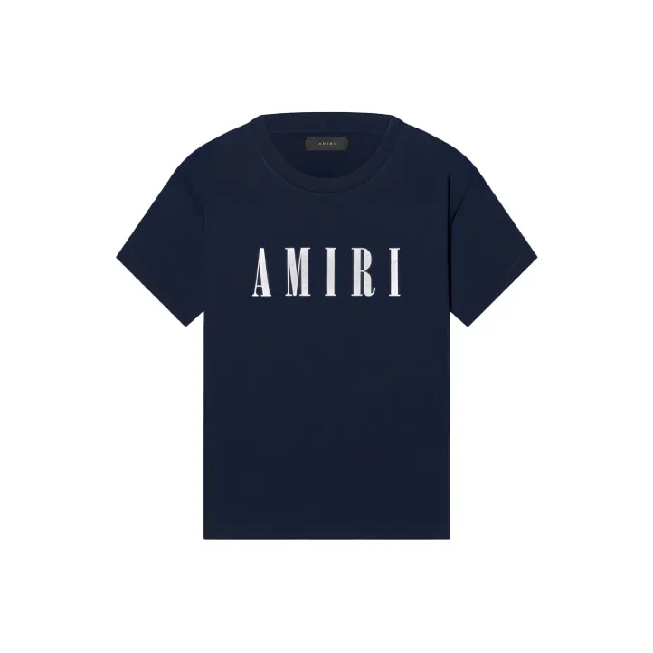 AMIRI T Shirts Unisex Dark Blue-0