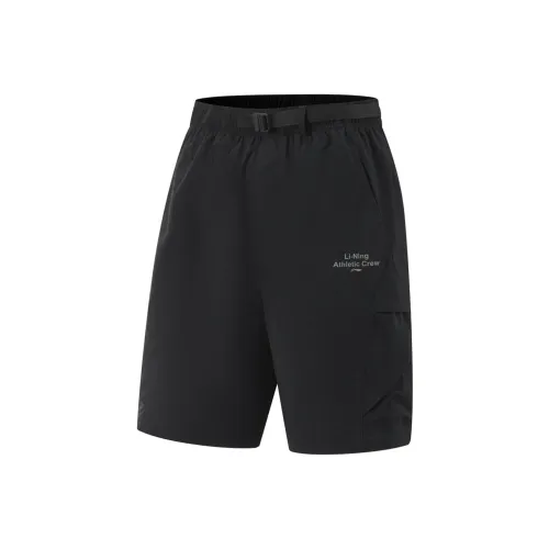 LiNing Fitness Series Sports Shorts Women's Black
