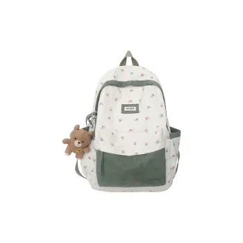 H YXIANG Nylon Backpack Unisex Multicolor