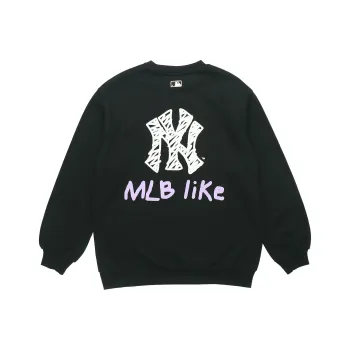 MLB Like Series Sweatshirts Unisex Black