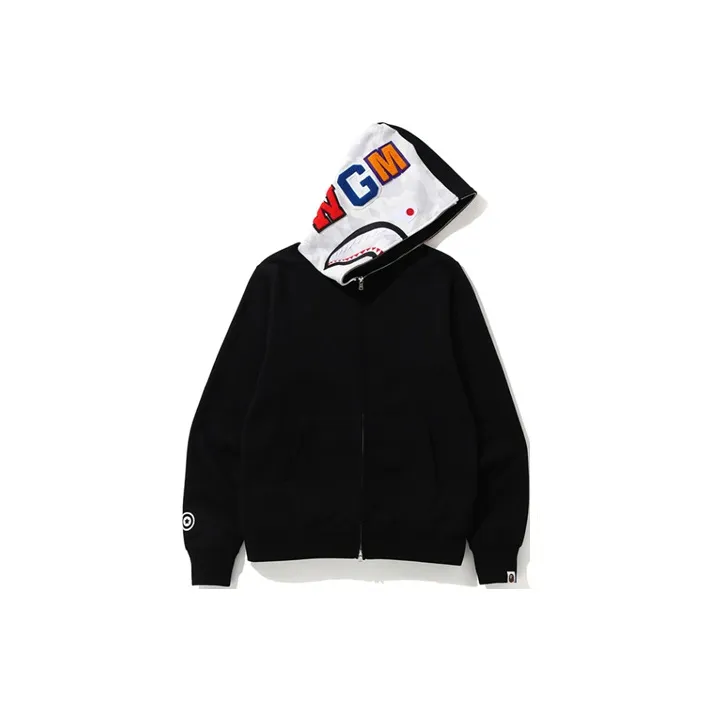 Bape City Camo Side Shark Full Zip Hoodie-0