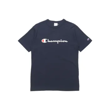 Champion T Shirt Japan Version Unisex Navy Blue
