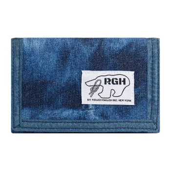 Rough Enough Canvas Wallet Regular Men's Denim Blue