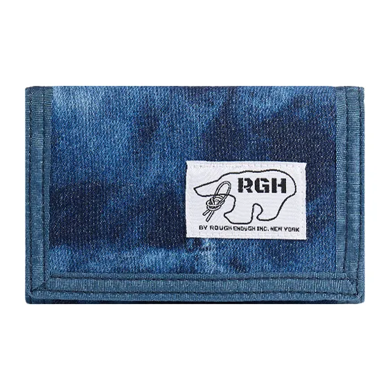 Rough Enough Canvas Wallet Regular Men's Denim Blue-0