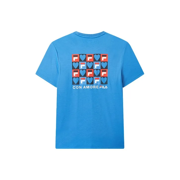 FILA T Shirts Men Sky Blue-0