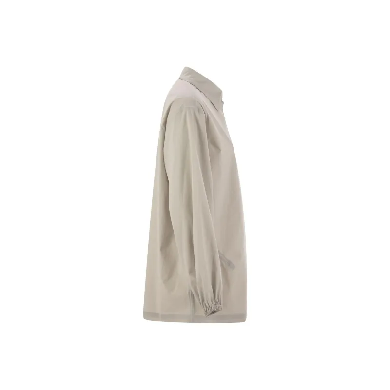 HERNO Elasticated Cuff Textured Shirt-2