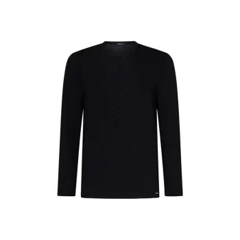 TOM FORD Crewneck Henley Pajama T Shirt