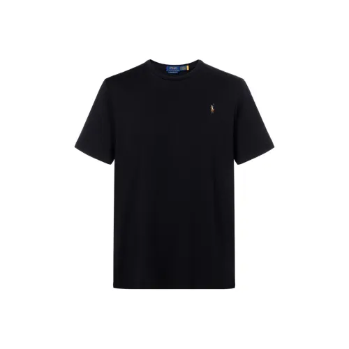 Polo Ralph Lauren Logo Embroidered Crewneck T-Shirt