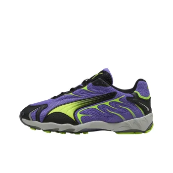 PUMA Inhale Anti Slip Wear Resistant Low Top Casual Shoes Unisex Purple