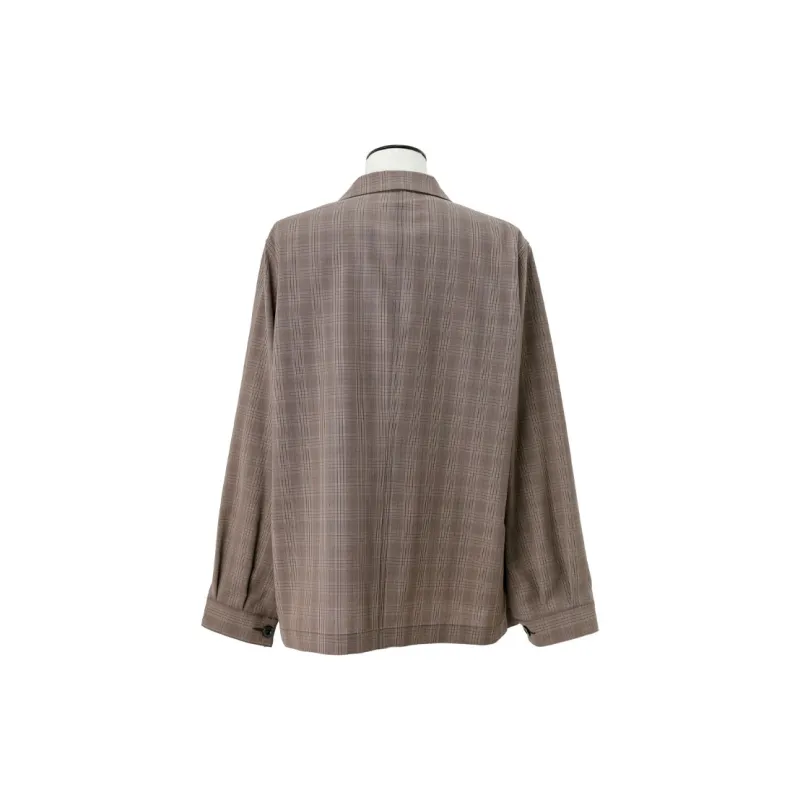 Sacai SS25 Business Suits Men Brown-1