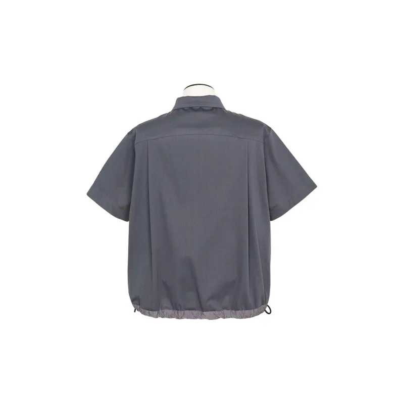 Sacai Jersey Polo Shirt-1
