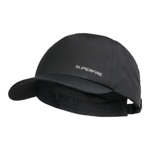 SuperFire Polyamide Baseball Caps Unisex Black
