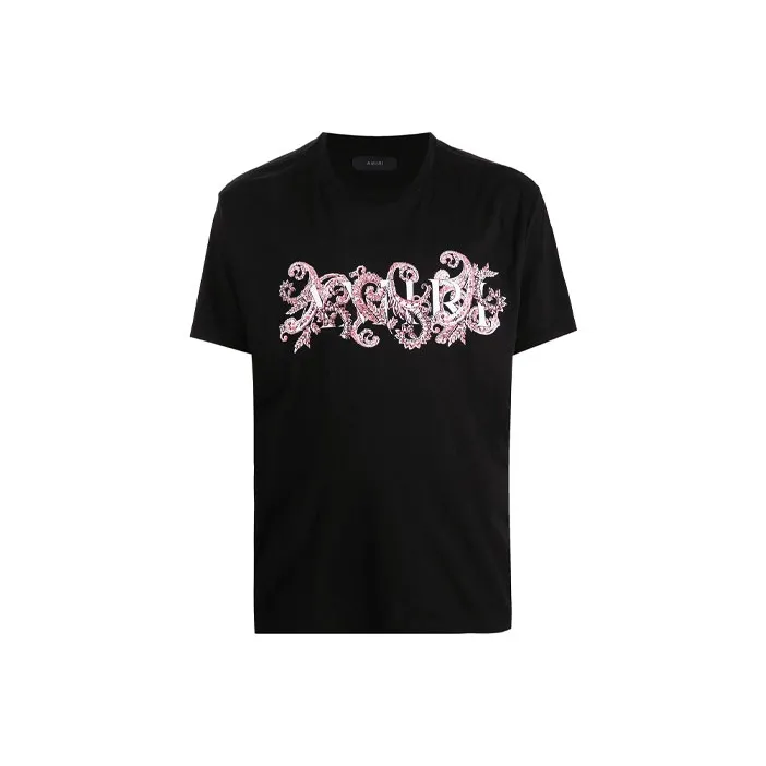 AMIRI Paisley Print T Shirt-0