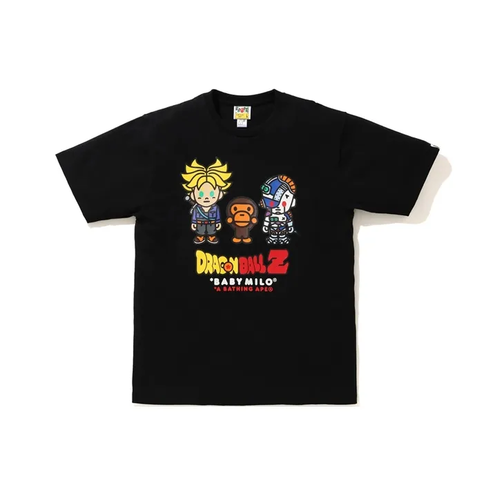 Bape X Dragon Ball Z Baby Milo Trunks & Mecha Frieza Tee-0