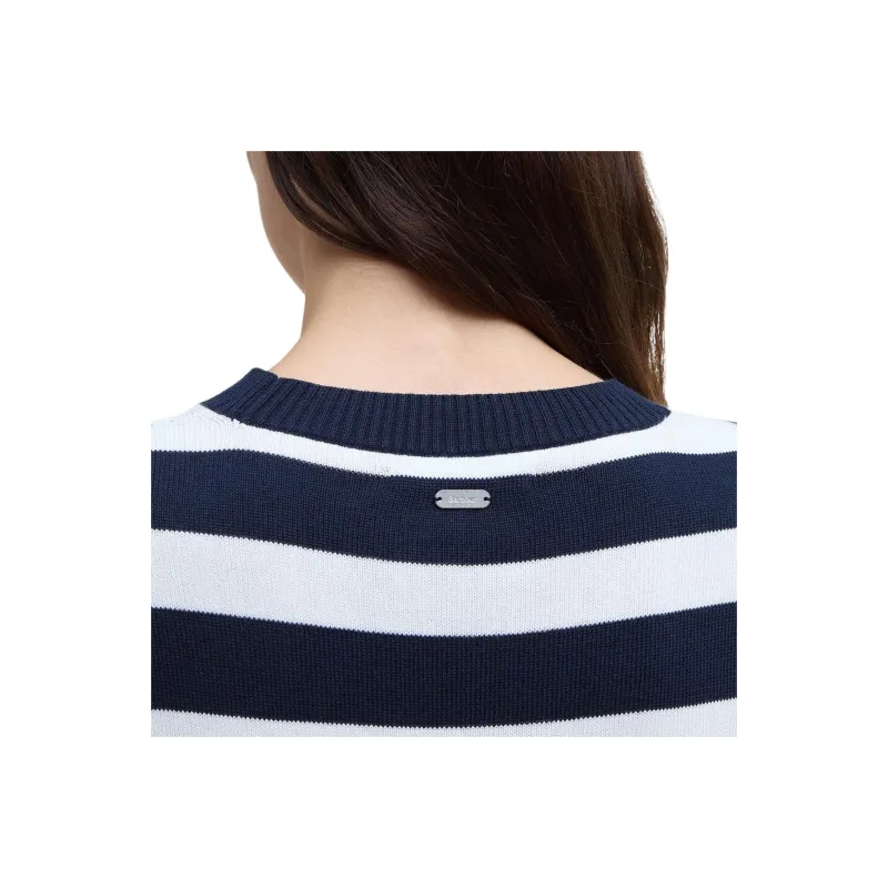 BARBOUR Knitwear Women's Classic Marine Blue-4