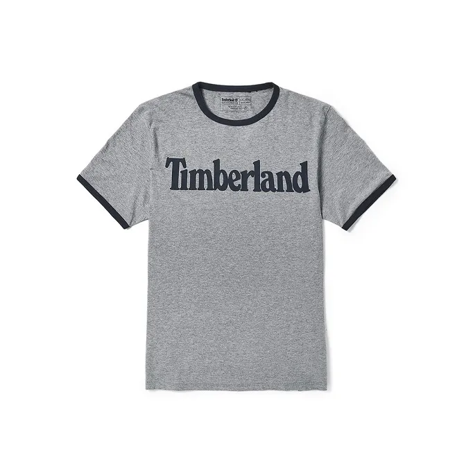 Timberland T Shirts Men Gray-0