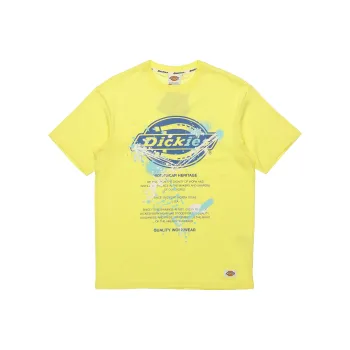 Dickies Straight T Shirt Men's Light Lemon