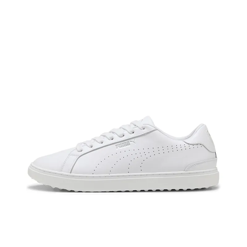 Classic G PUMA GAOERFU Anti Slip Wear Resistant Low Top Golf Shoes Men's White-0