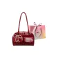 Red without Charm-Shopping Bag
