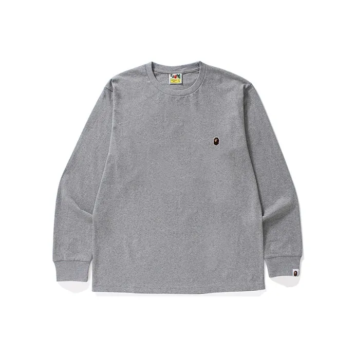 Bape Ape Head One Point Ls Tee-4