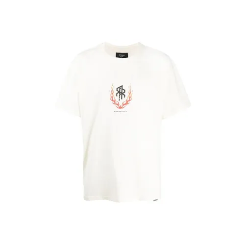 REPRESENT T-Shirts Men Vintage White