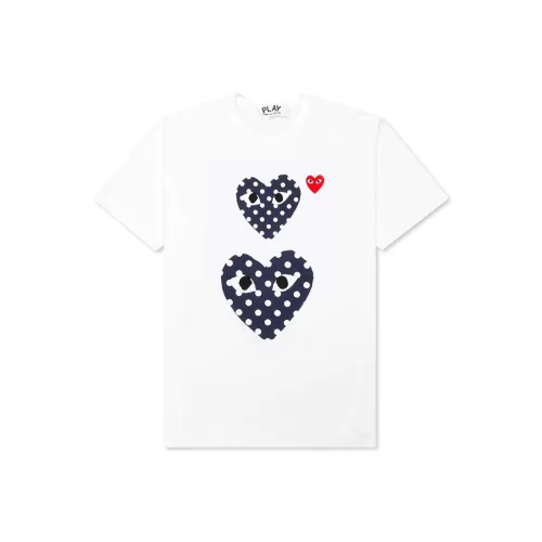 CDG Play Polka Dot Duo T Shirt