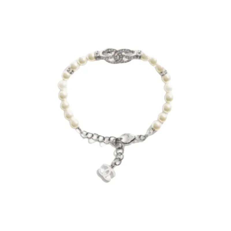 CHANEL Metal Bracelets Unisex Silver-0
