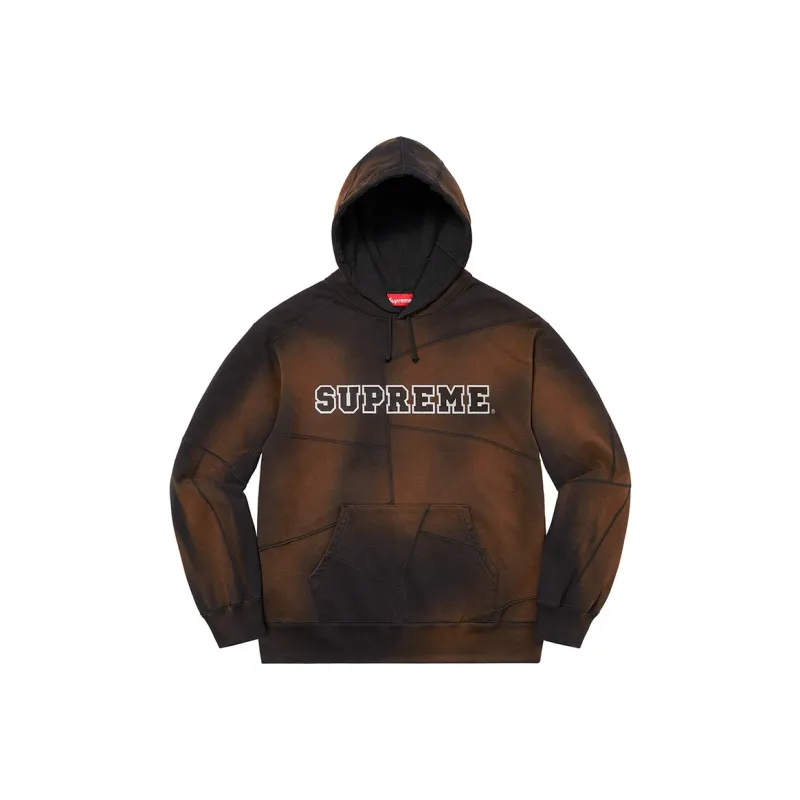 Supreme Patchwork Hooded Sweatshirt-0