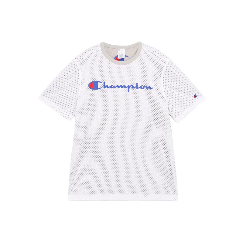 Champion T Shirt US Version Unisex White-0