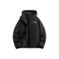 Black[Single Windbreaker Jacket]