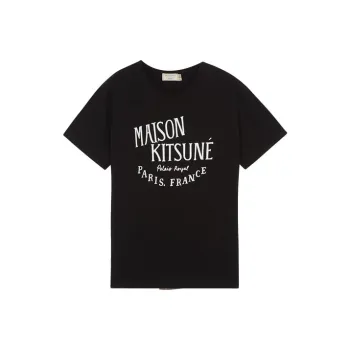 Maison Kitsune T Shirts Men Black