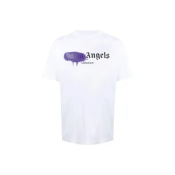 PALM ANGELS London Sprayed Logo T shirt
