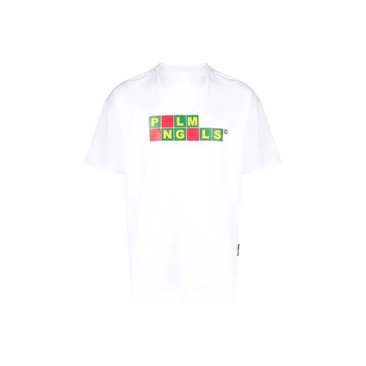 PALM ANGELS Pick A Vowel T shirt-0