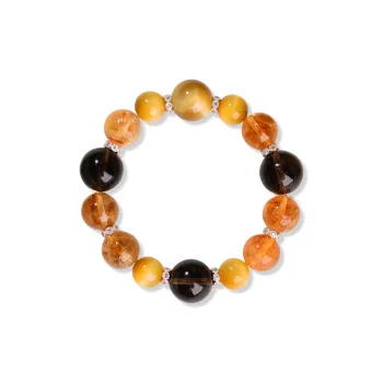 The Call Of The Heart Tiger's Eye Stone Bracelets Unisex