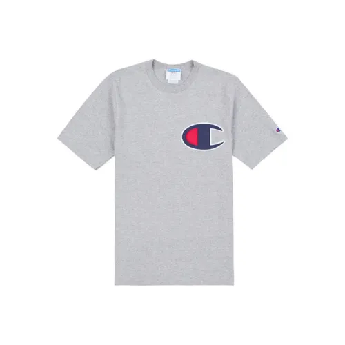 Champion T Shirt US Version Unisex Gray