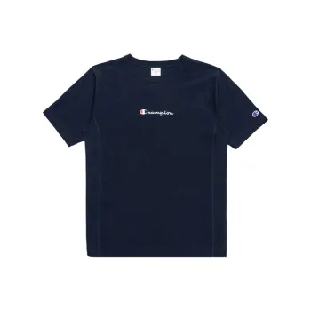 Champion T Shirt Japan Version Unisex Navy Blue